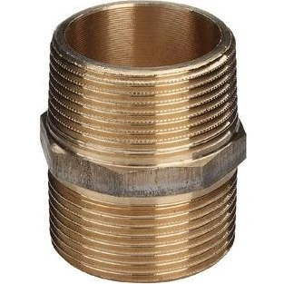Viega Brystnippel 1/2" Rødgods