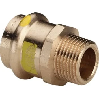 Viega Profipress G 22 mm x 3/4" Overgangsmuffe rødgods