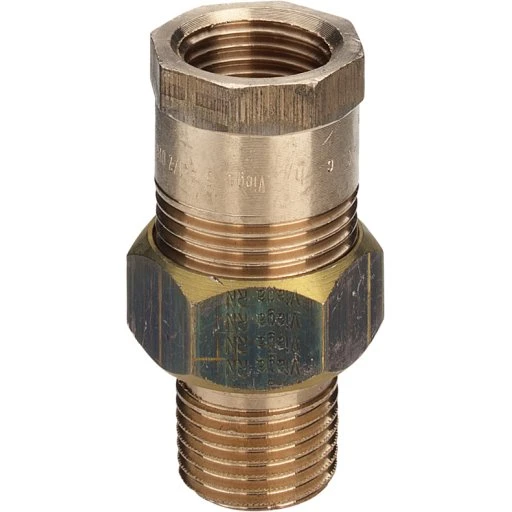 Viega 3/4" Rødgods Siliciumbronze Forskruning Muffe/Nippel, Model 3341
