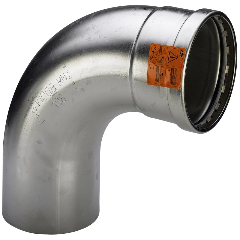 Viega Sanpress Inox XL bøjning 90° 76,1 mm rustfritstål