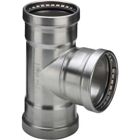 Viega Sanpress Inox XL T-stykke 76,1 x 54 x 76,1 mm