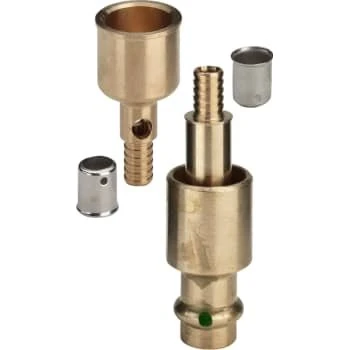 Viega Smartloop 28/35 x 12 mm Tilslutningssæt rødgods