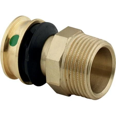 Viega Raxofix overgang 16 x 1/2" muffe/nippel rødgods