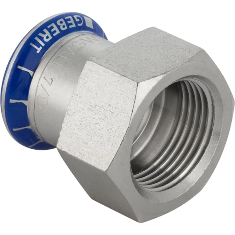 Geberit Mapress 28mm x 3/4" overgangsmuffe rustfri