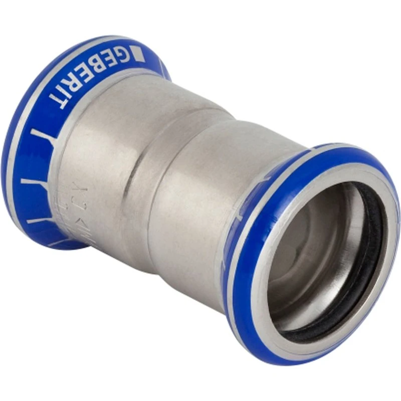 Mapress RF 42mm rustfri muffe, CrNiMo-stål