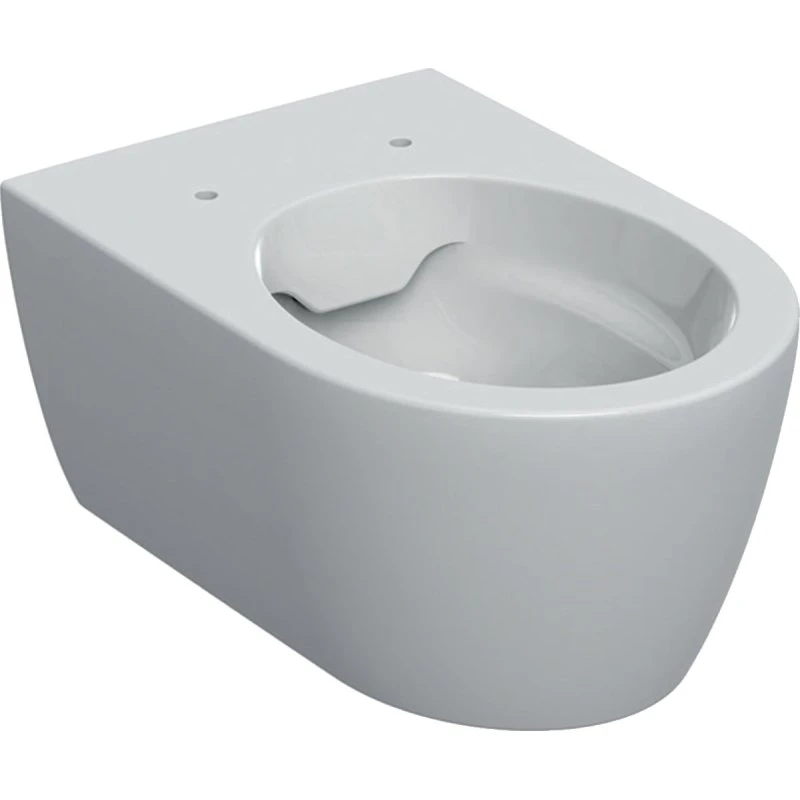 Geberit iCon væghængt toilet 355x530x330mm, hvid, uden skyllekant
