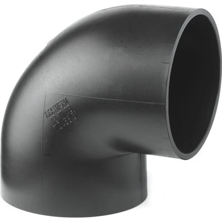 Geberit PEH 88,5° 50 mm sort afløbsbøjning