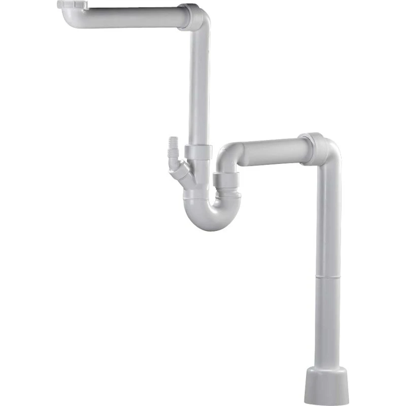 Geberit 50 mm Rumspare Vandlås, Hvid