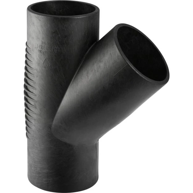 Geberit Silent Grenrør 45° 56x56 mm