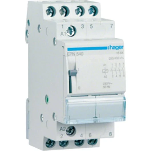Hager Kiprelæ 16A 250V 4sl 230V