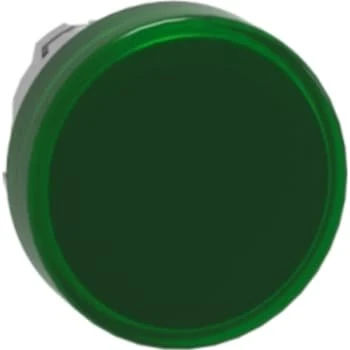 Schneider Electric Lampehoved Grøn for LED, Ø22 mm