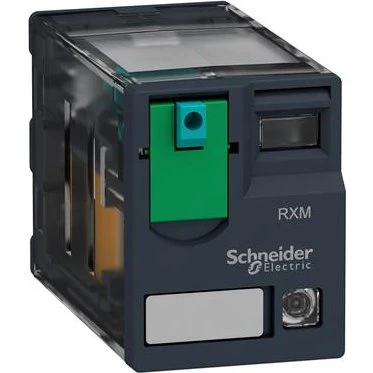 Schneider Electric Stikbensrelæ 12A 2C/O LED 24VDC