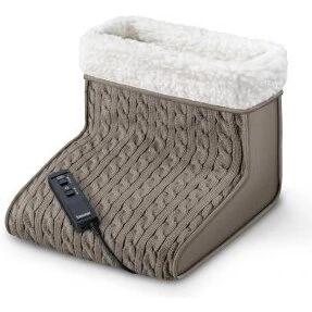 Beurer FWM45 fodvarmer med varme og massage, brun