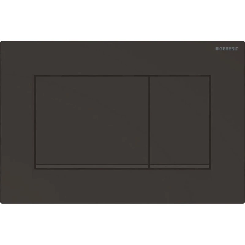 Geberit Sigma 20 Square betjeningsplade, mat sort