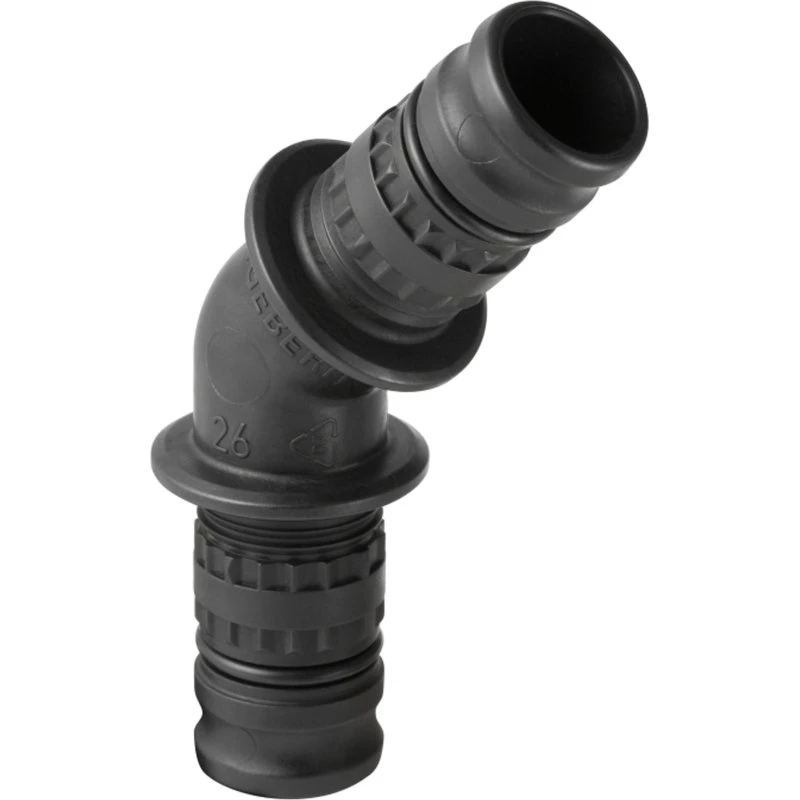 Mepla 40 mm Pres vinkel 45°, diffusionstæt