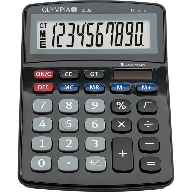 Olympia 2502 Lommeregner (10 cifre)