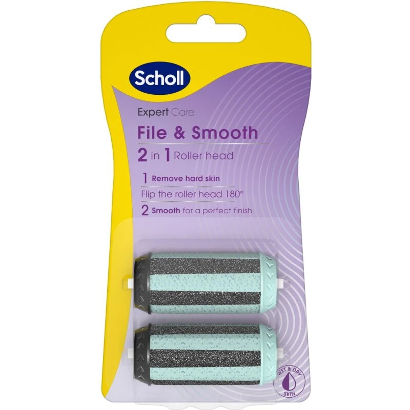 Scholl Electronic Foot Care System Refill (2 stk)