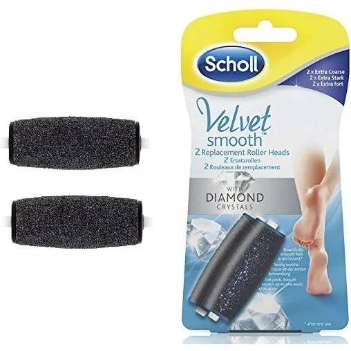 Scholl Velvet Smooth Diamond Pedicure Refills Ekstra Grov 2 stk