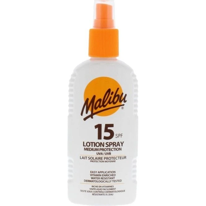 Malibu SPF15 Lotion Spray 200ml