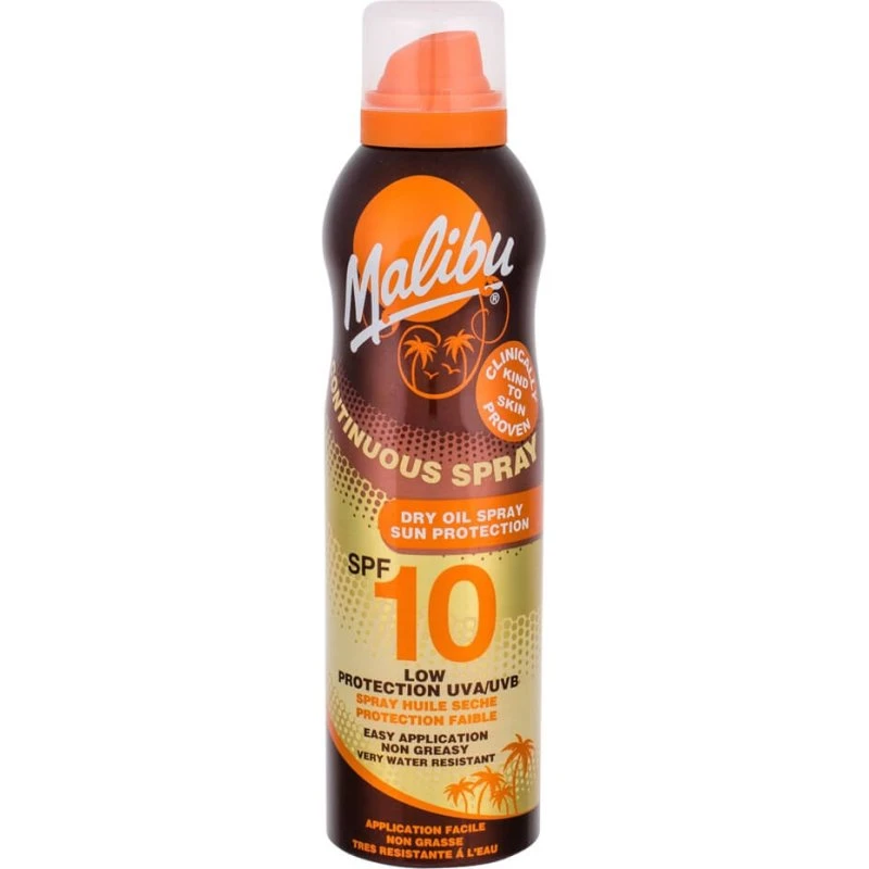 Malibu Continuous Dry Oil Sun Spray SPF10 175 ml