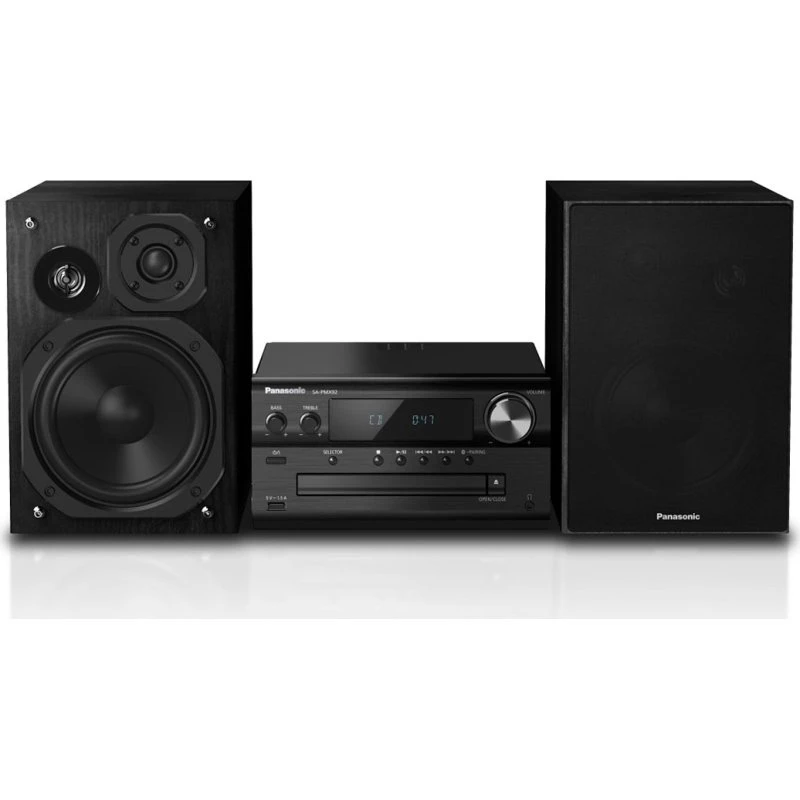 Panasonic SC-PMX92EG-K Bluetooth Mini Stereoanlæg, Sort