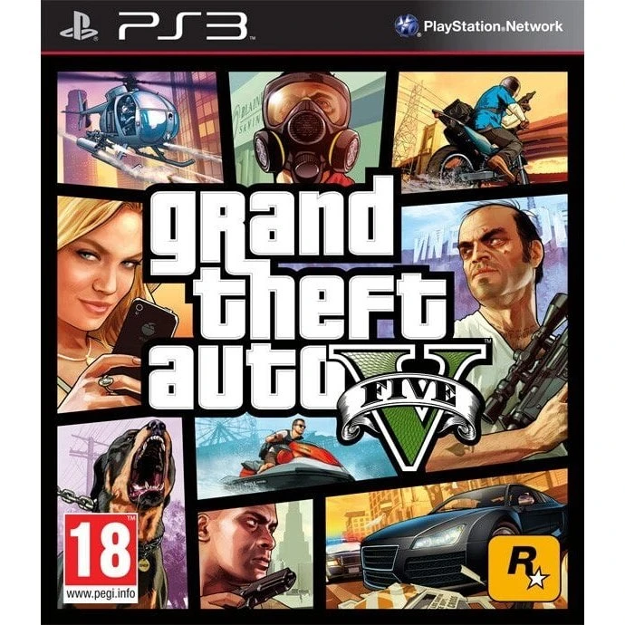 GTA 5 - Grand Theft Auto V (PS3)