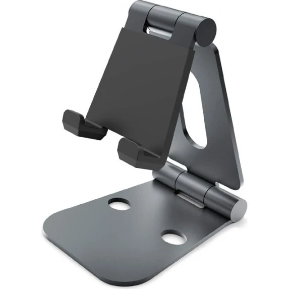 Desire2 Stander - Dobbelt-leddet Tablet- og Mobilstander, Sort