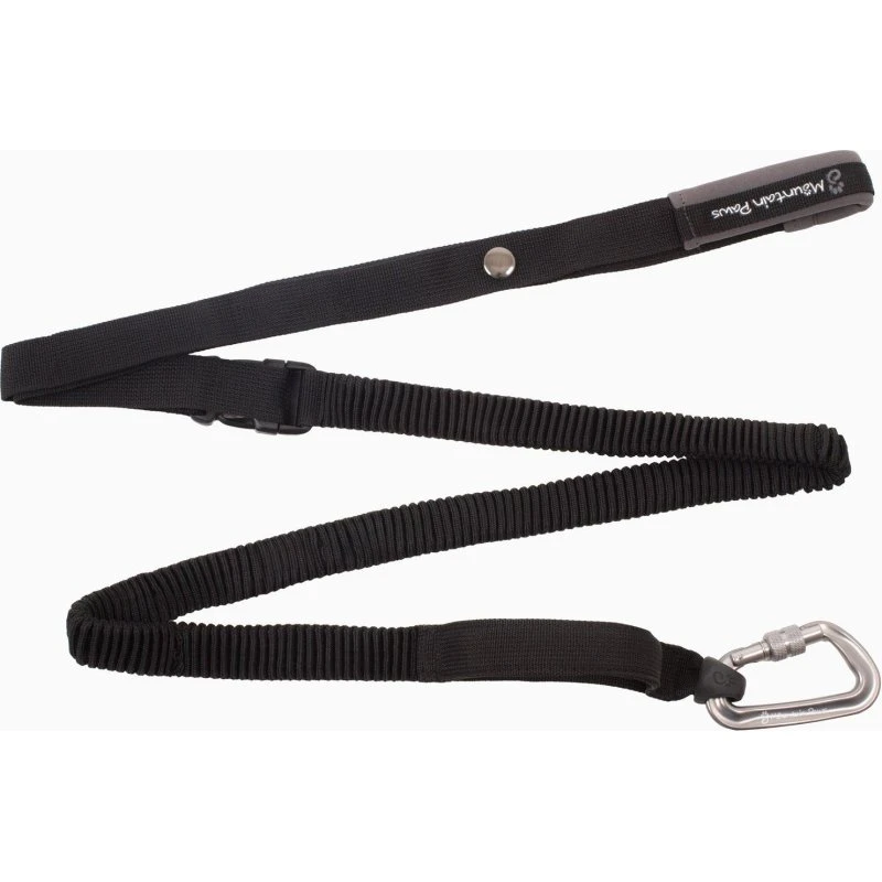Mountain Paws Shock Absorber Hundesnor, 130 cm, Sort