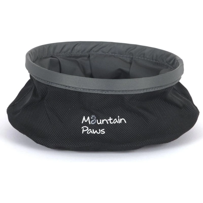 Mountain Paws Foldbar Hundeskål 1450ml Sort