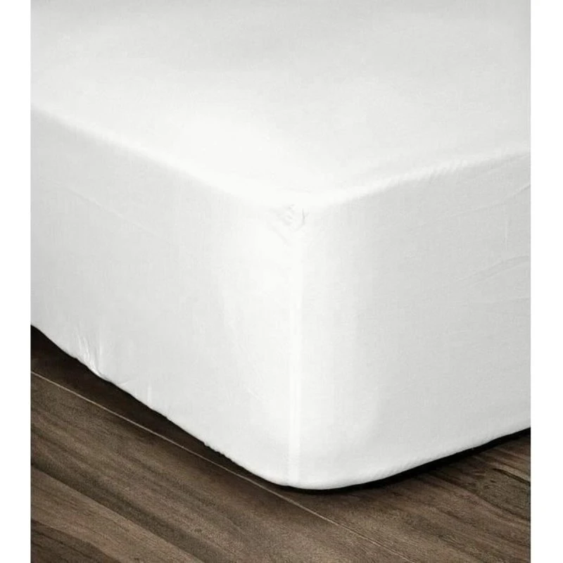 Lovely Home Hvid Dobbelt Seng 160 x 200 cm 100% Bomuld