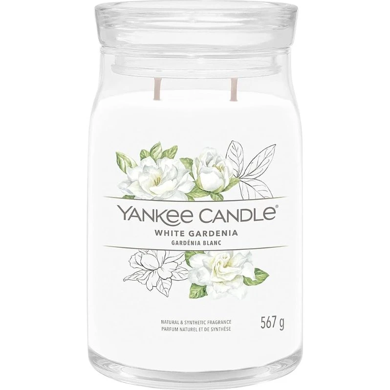 Yankee Candle Hvid Gardenia Signature 567g