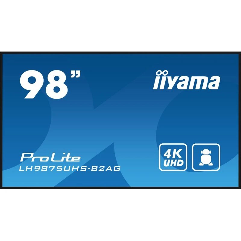 iiyama ProLite LH9875UHS-B2AG 98" 4K UHD digital signage-skærm