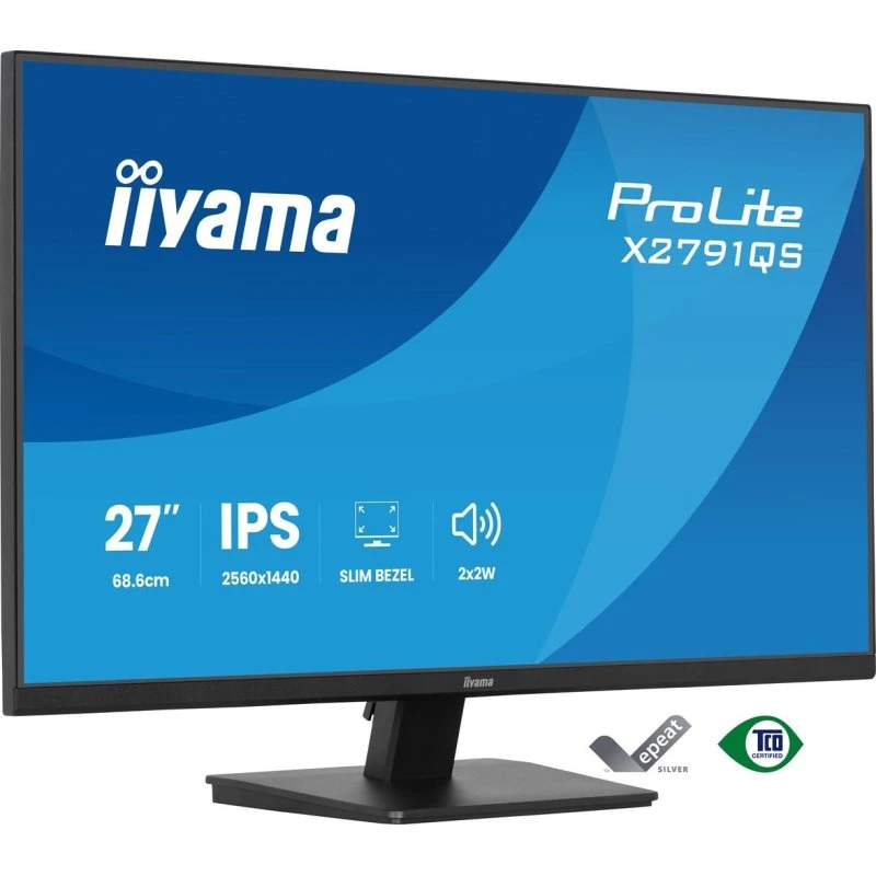 iiyama ProLite X2791QS-B1 27" IPS QHD 75Hz, sort