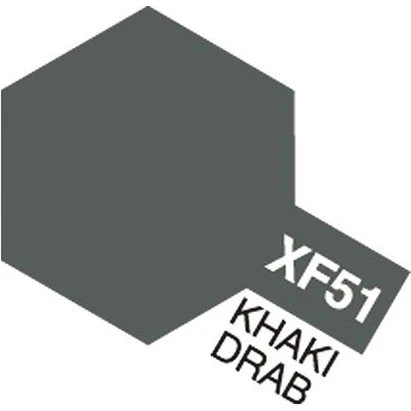 Tamiya Akryl Mini XF-51 Khaki Drab 10 ml