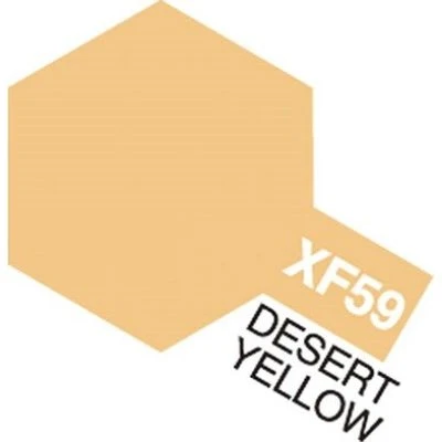 Tamiya Acrylic Mini XF-59 Desert Yellow Flat 10 ml