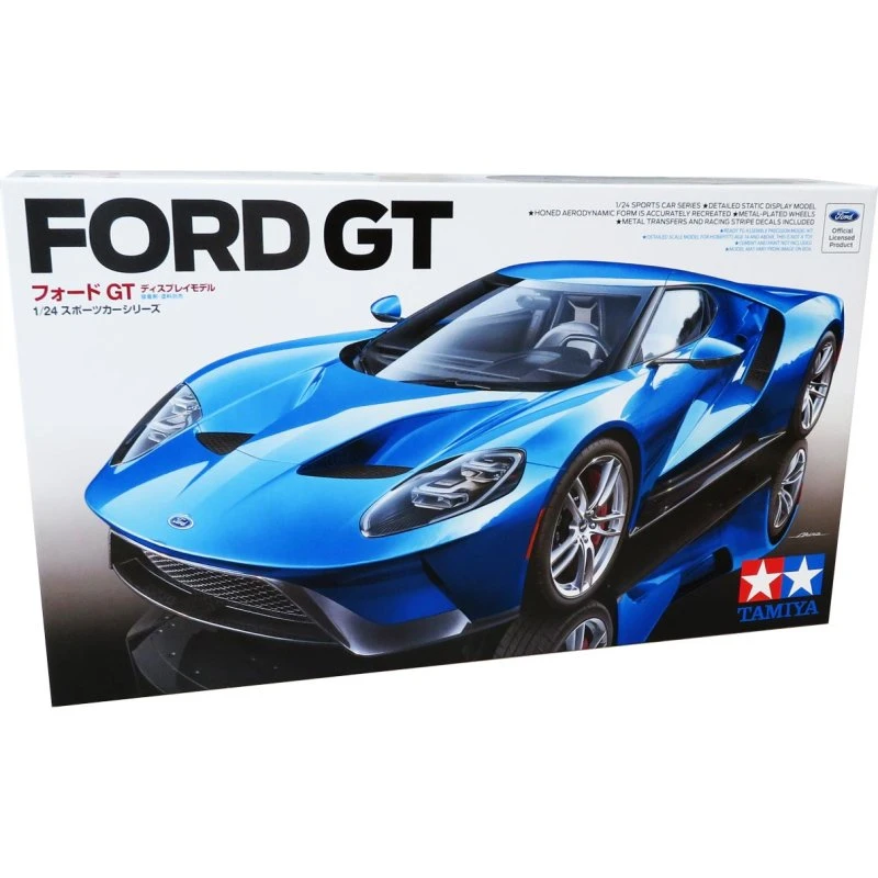 Tamiya Ford GT 1:24 Modelbil Byggesæt