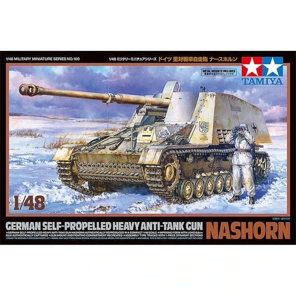 Tamiya Nashorn 1:48 Byggesæt