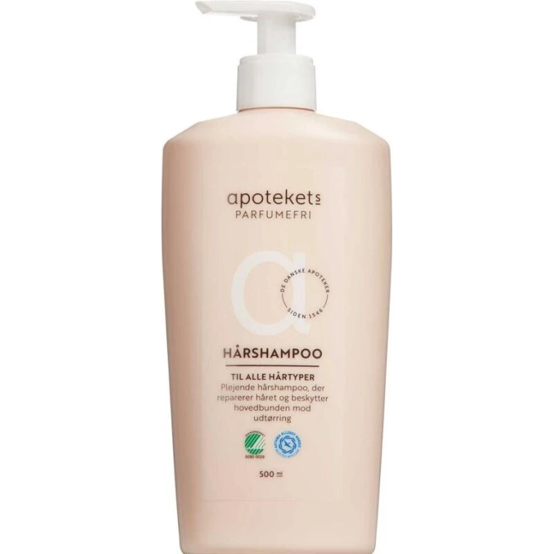 Apotekets Parfumefri Hårshampoo 250 ml