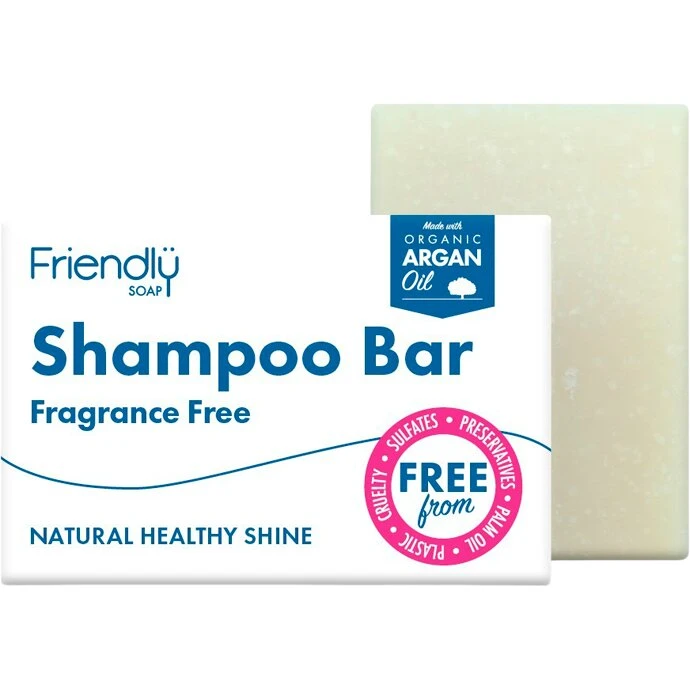 Friendly Soap - Duftfri Shampoo Bar 95 g