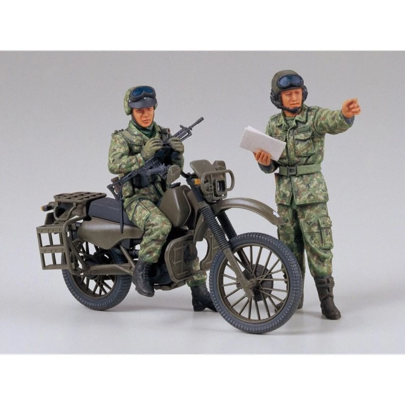 Tamiya JGSDF Motorcycle Recon Set 1:35 - 35245