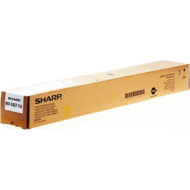 Sharp MX51GTYA Gul Lasertoner, 18.000 sider