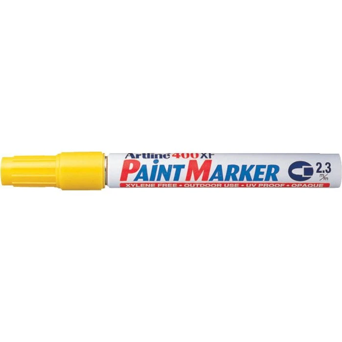 Artline 400XF Paint Marker Gul, 2,3mm
