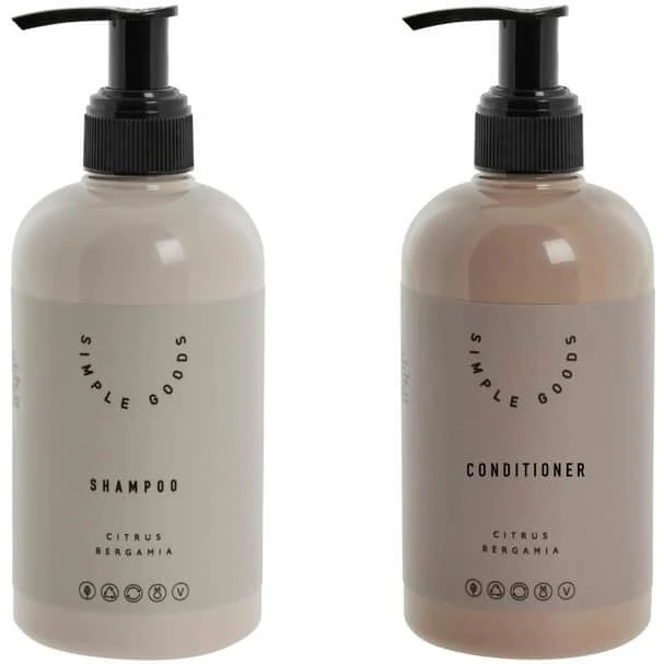 Simple Goods Shampoo & Balsam Gaveæske 2x300 ml