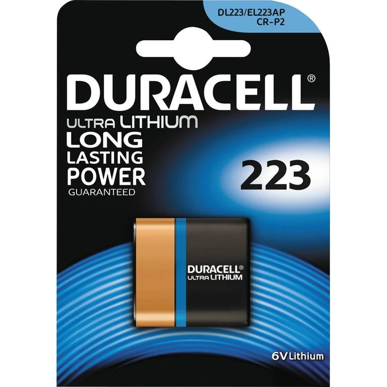 Duracell Ultra Photo 223 6V Lithiumbatteri