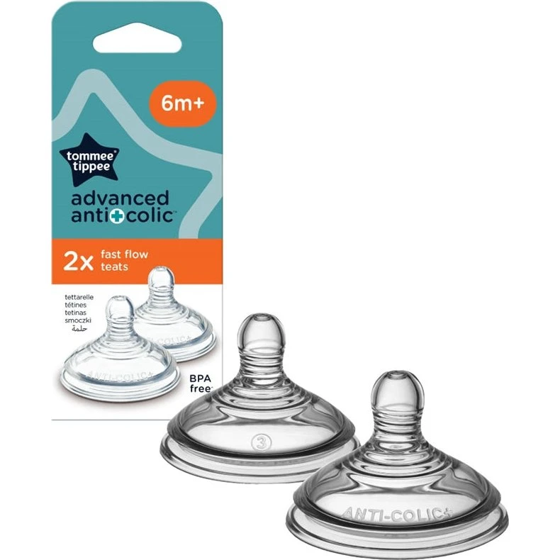 Tommee Tippee Closer To Nature Avanceret Anti-kolik Sutte 6 måneder+ 2 stk