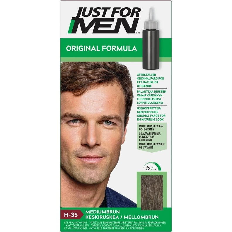 Just For Men Hair Colour Medium Brown H35