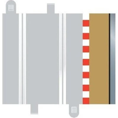 Scalextric Borders & Barriers - Half Straight (C8207, 8 dele)