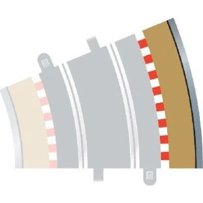 Scalextric Radius 3 Ydre Grænser & Barrierer til C8204-C8224
