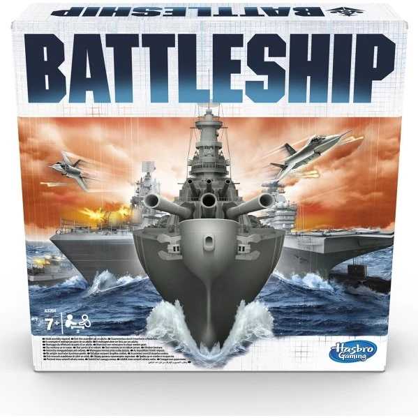Hasbro Gaming Battleship - Strategisk Flådekamp for 2 Spillere