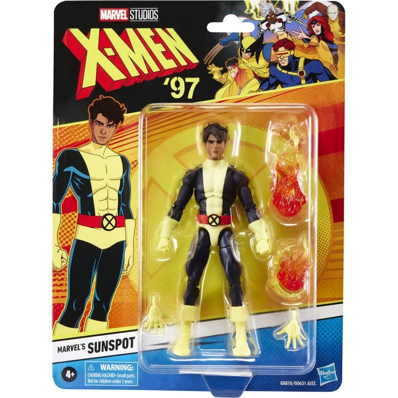 Hasbro Marvel Legends X-Men '97 Sunspot 15cm Figur